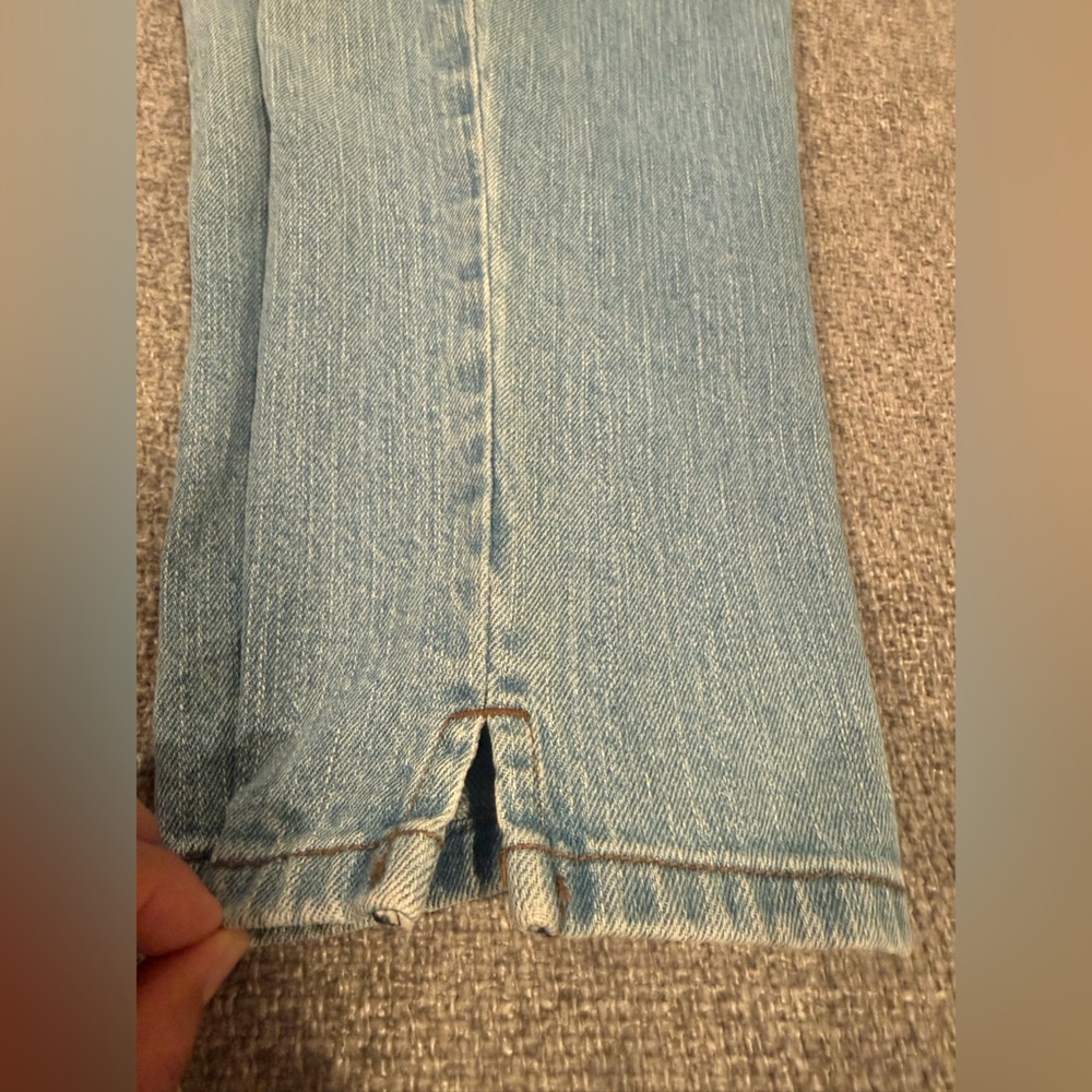 Lauren Ralph Lauren Light Blue Cropped Jeans Size 4 - Picture 9 of 15